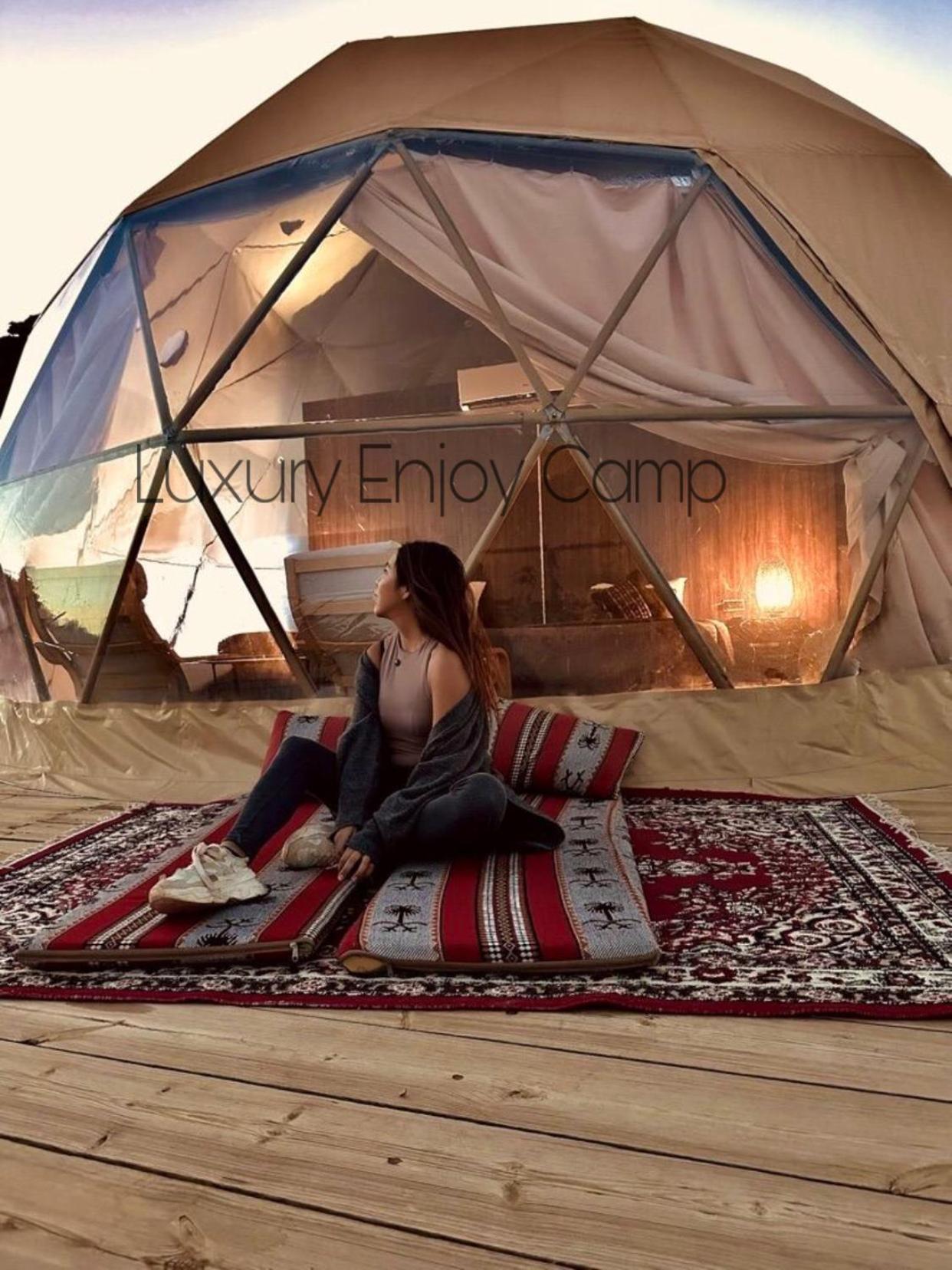 와디럼 Abdullah Luxury Camp 아파트 외부 사진